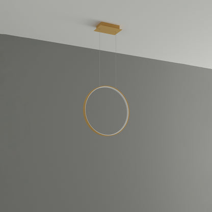 Suspension Rio Ø 55 cm doré