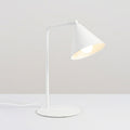 Lampe de bureau 35 cm abat-jour conique géométrique – Nox