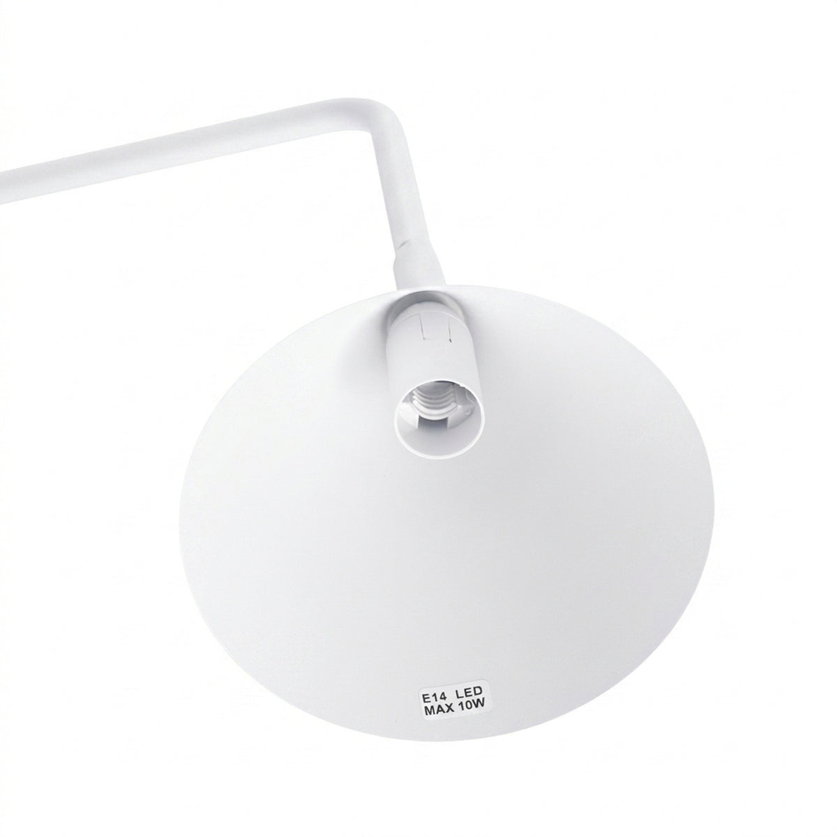 Lampe de table Nox blanche, aperçu du design