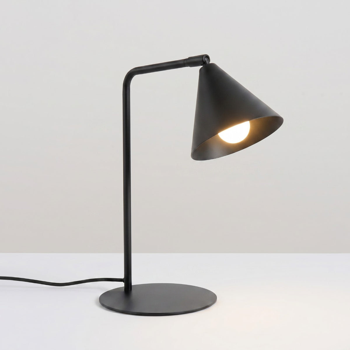 Lampe de table Nox noire, autre vue