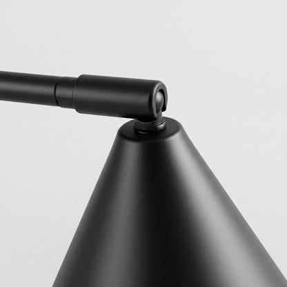 Lampe de table Nox noire, vue d'ensemble