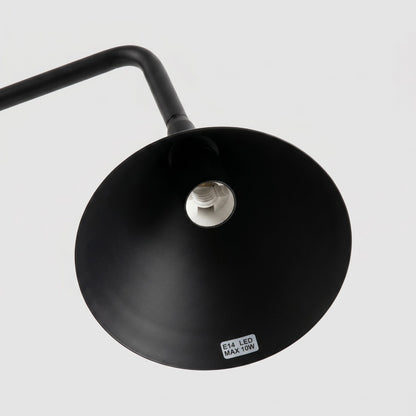 Lampe de table Nox noire, aperçu du design