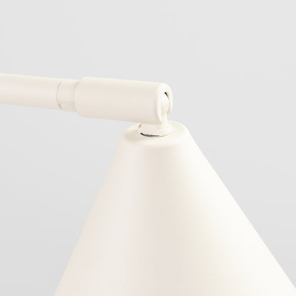 Lampe de table Nox beige, vue d'ensemble