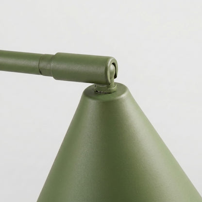 Lampe de table Nox vert olive, vue d'ensemble