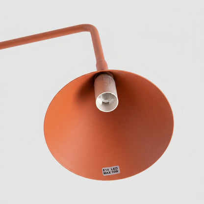 Lampe de table Nox ocre rouge, aperçu du design