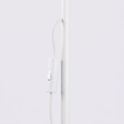 Lampadaire Nox blanc, autre angle de vue