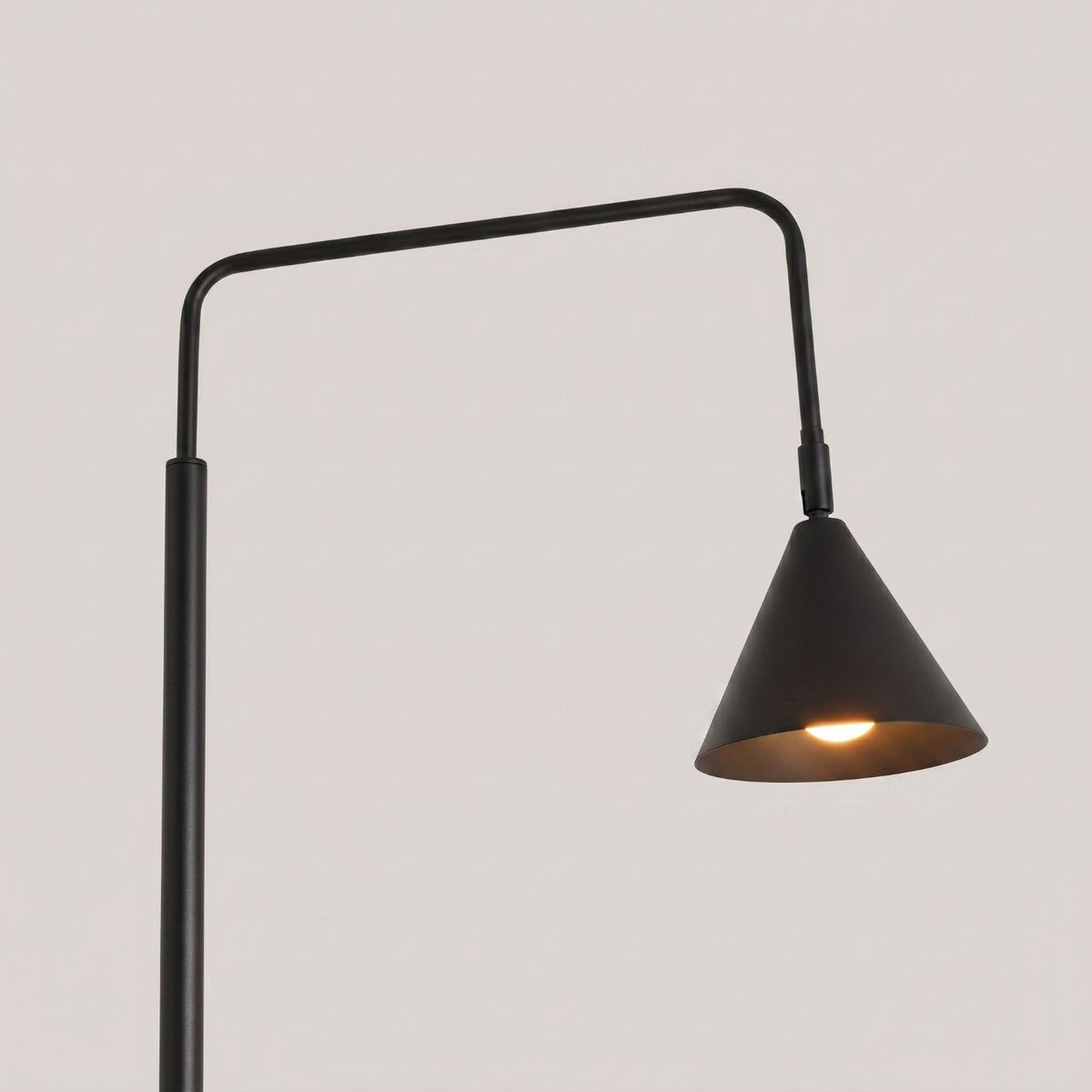 Lampadaire Nox noir, autre vue