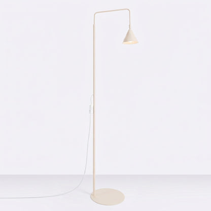 Lampadaire Nox beige, détail de la finition