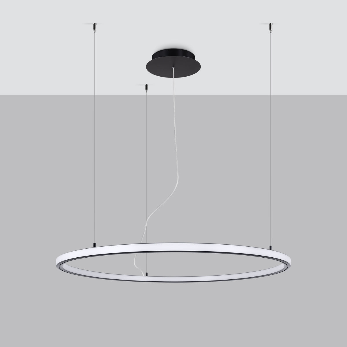 Suspension Risa Ø 90 cm noir
