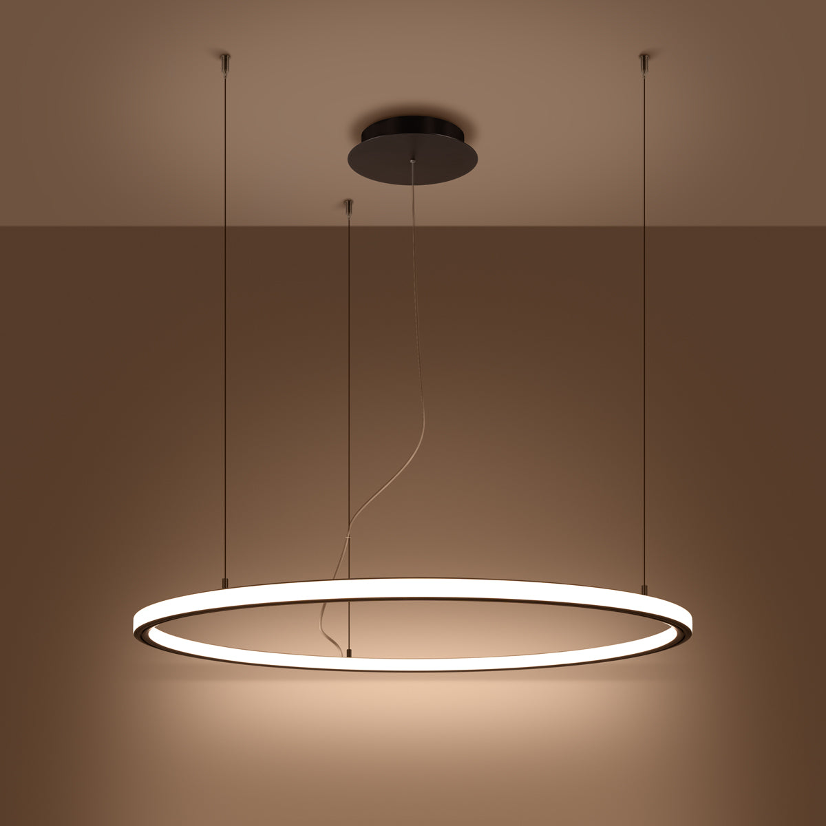 Suspension Risa Ø 90 cm noir