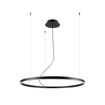 Suspension Oda Ø 80 cm noir