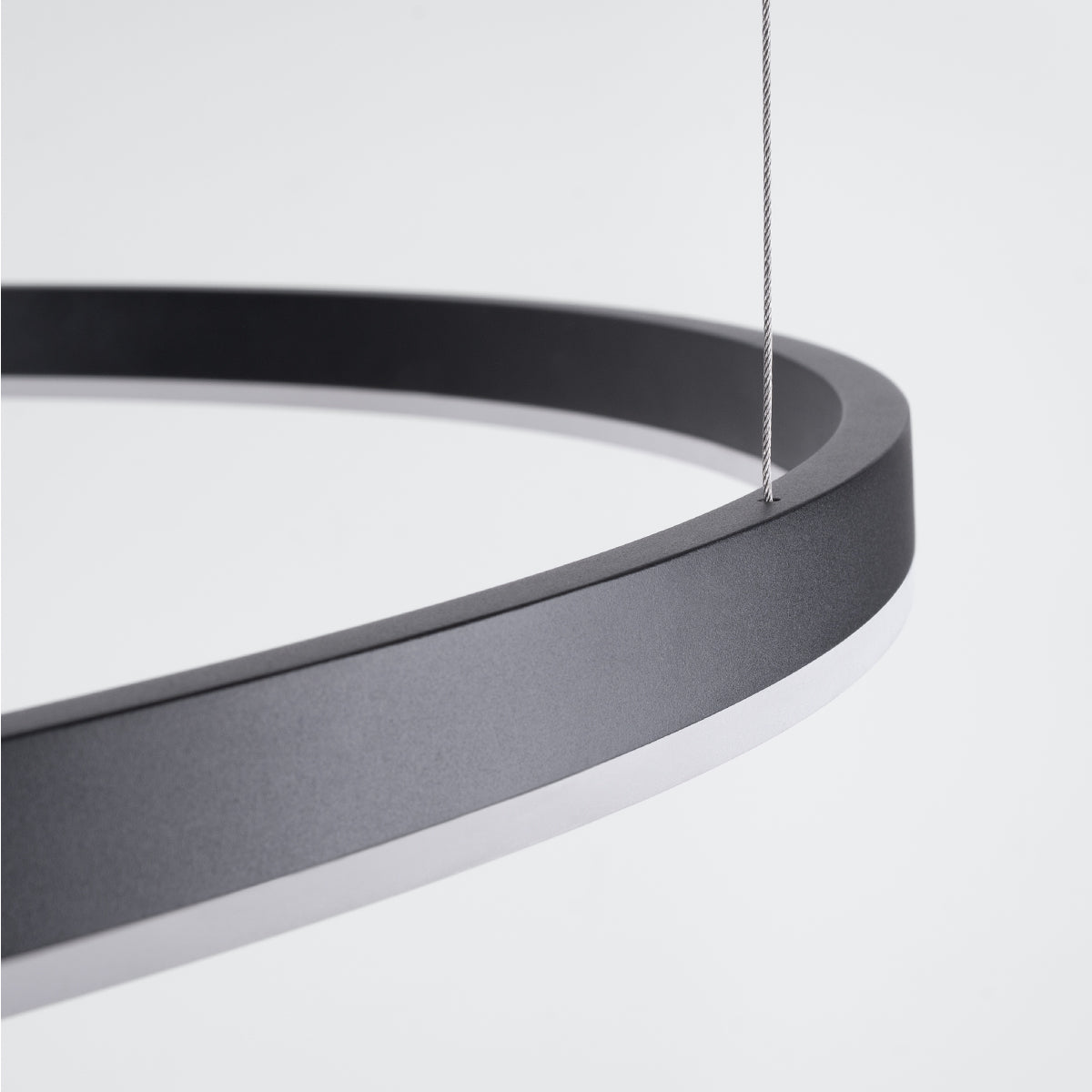 Suspension Oda Ø 80 cm noir