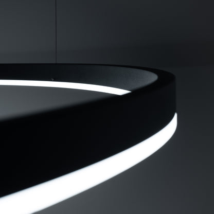 Suspension Oda Ø 80 cm noir