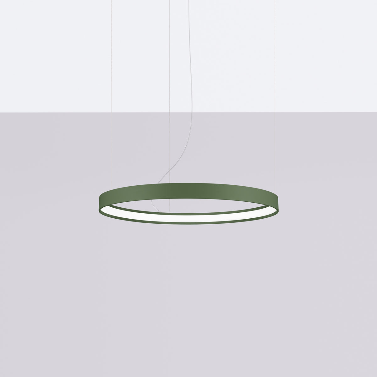 Suspension Rio Ø 55 cm vert olive