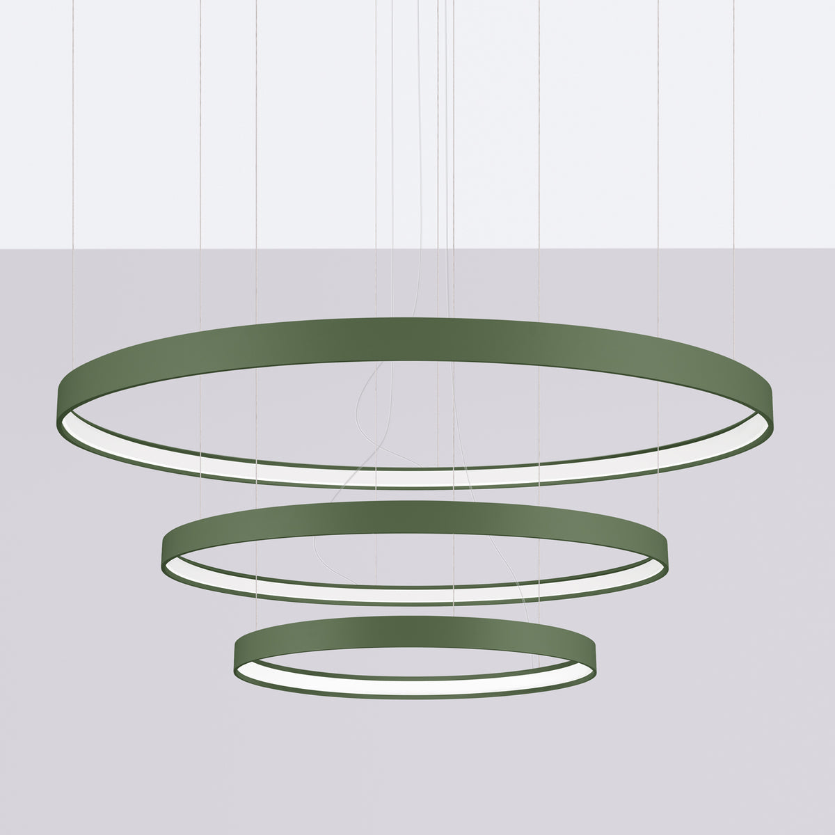 Suspension Rio Ø 55, 78 et 110 cm vert olive