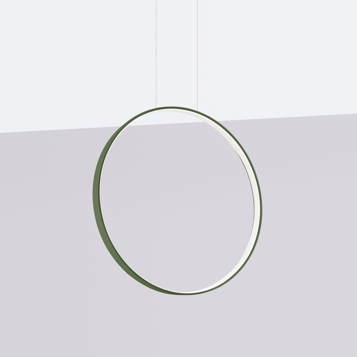Suspension Rio Ø 55 cm vert olive