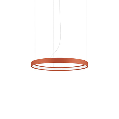 Suspension Rio Ø 55 cm ocre rouge