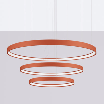 Suspension Rio Ø 55, 78 et 110 cm ocre rouge