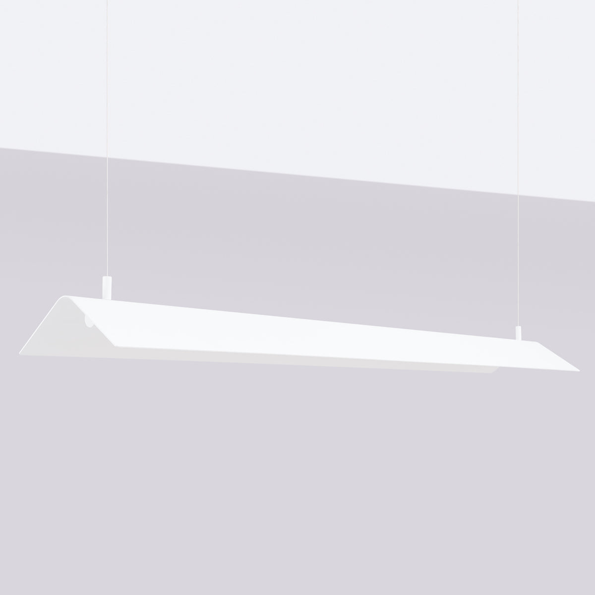 Suspension Elva 150 cm blanc
