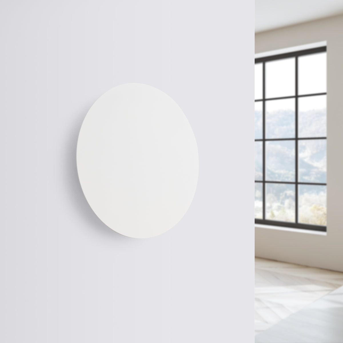 Applique Borgen Ø 30 cm blanc