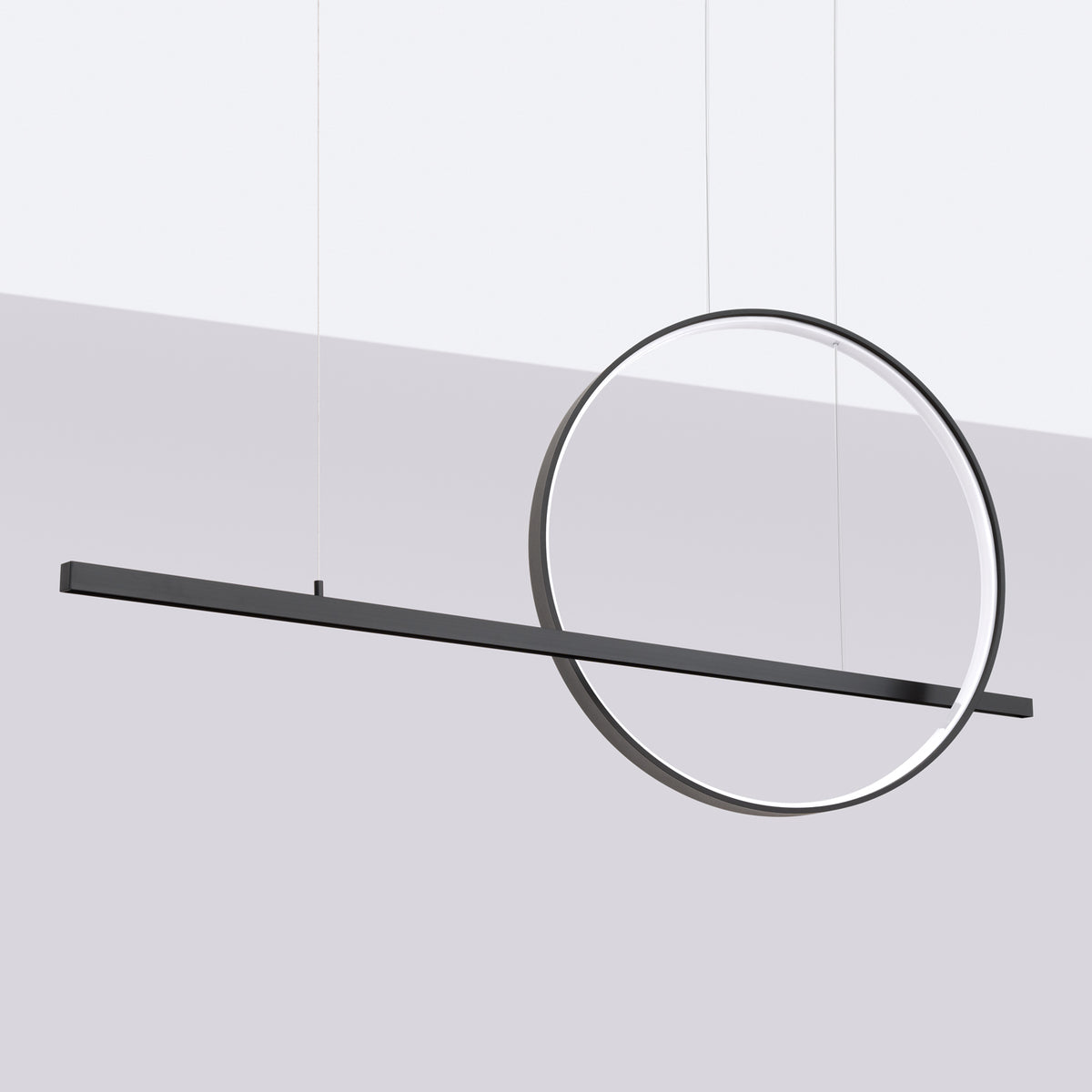 Suspension Glad 120 cm noir