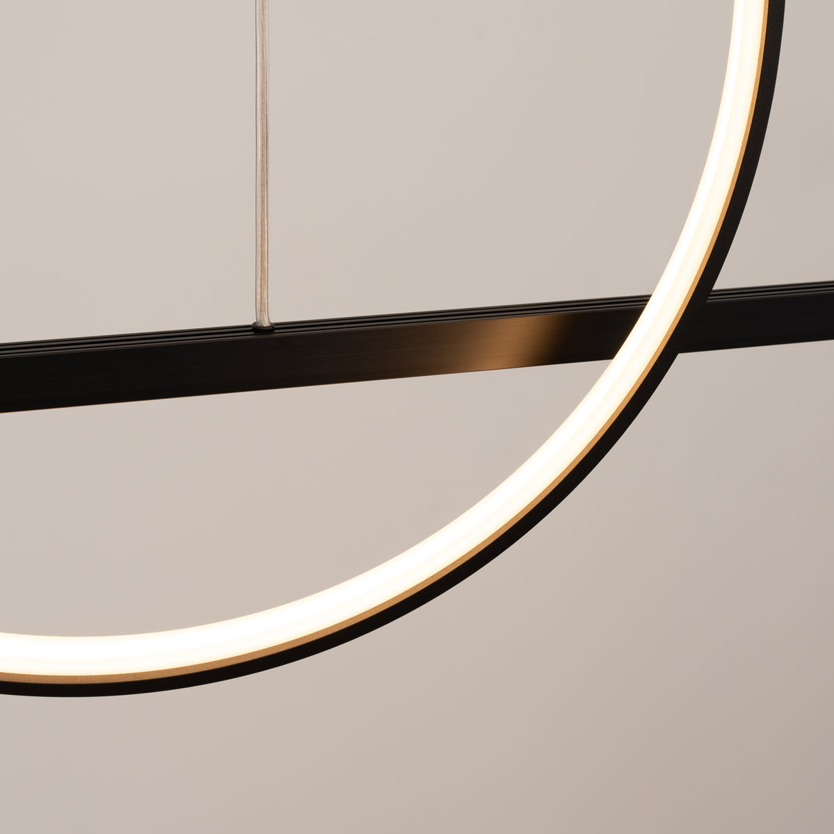 Suspension Glad 120 cm noir