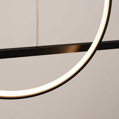 Suspension Glad 120 cm noir