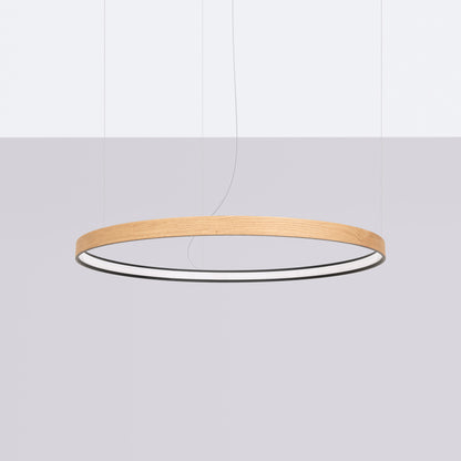 Suspension Rio Eik Ø 79 cm bois naturel