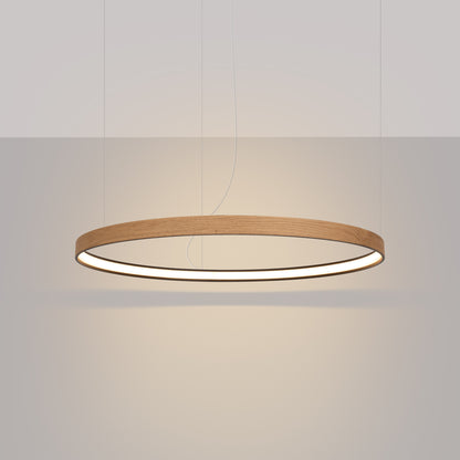 Suspension Rio Eik Ø 79 cm bois naturel