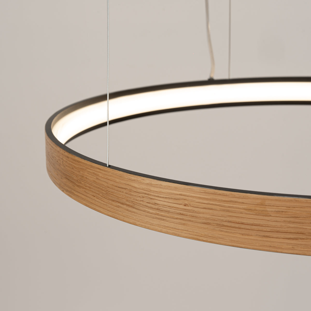 Suspension Rio Eik Ø 79 cm bois naturel