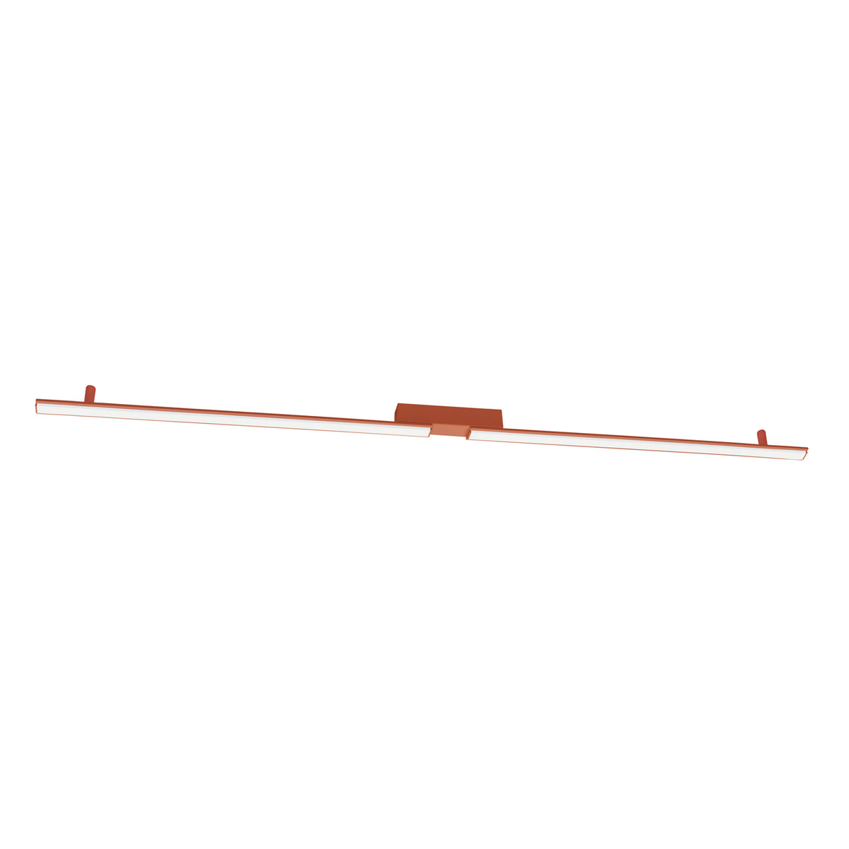 Plafonnier Lagom 181 cm ocre rouge