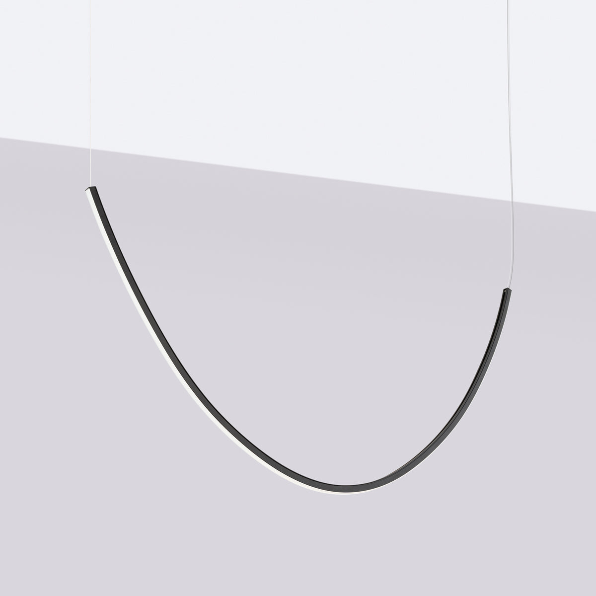 Suspension Alvar Ø 70 cm noir