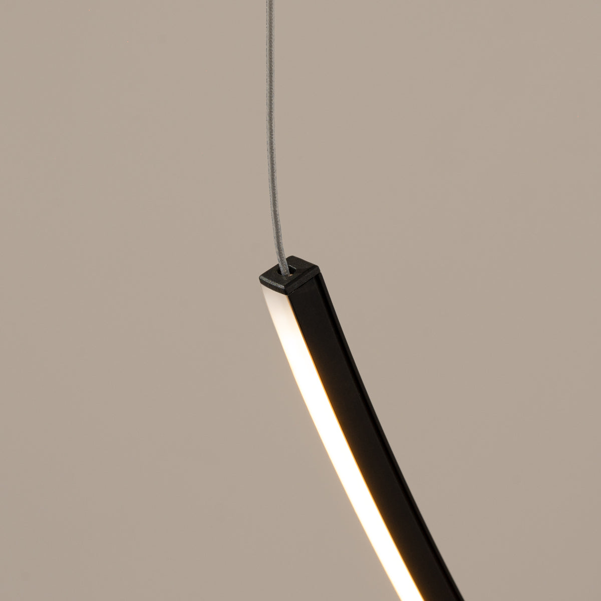 Suspension Alvar Ø 70 cm noir