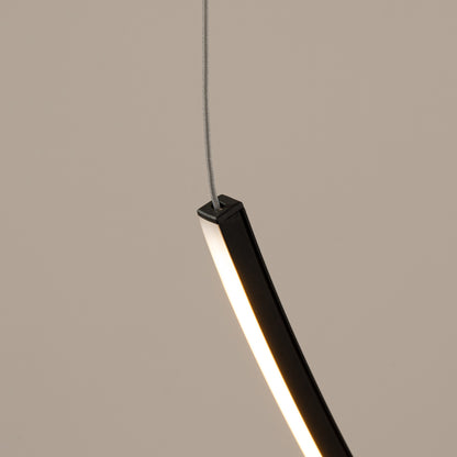Suspension Alvar Ø 70 cm noir