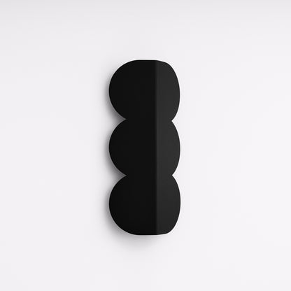 Applique Biscuit 34 cm noir