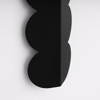 Applique Biscuit 34 cm noir