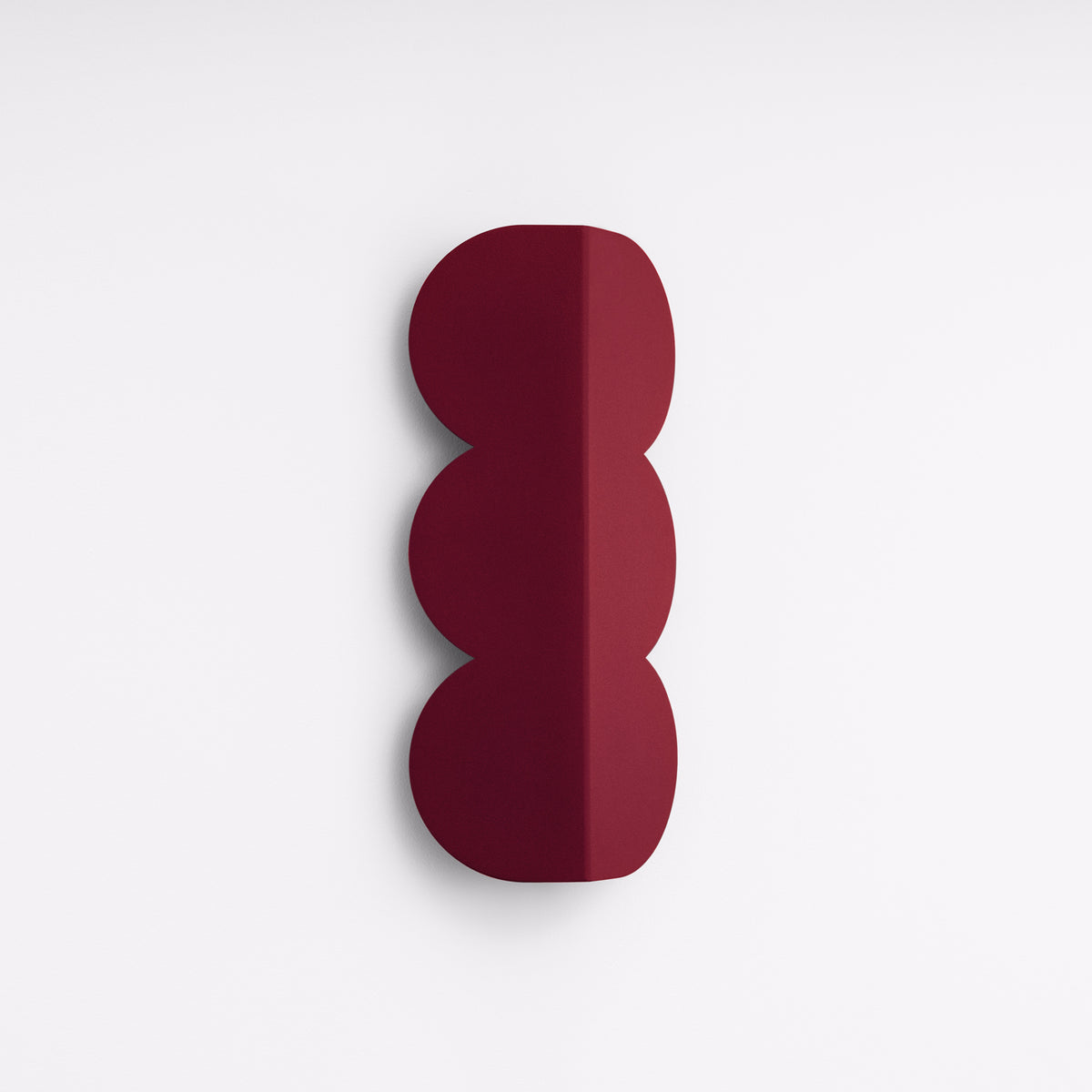 Applique Biscuit 34 cm bordeaux