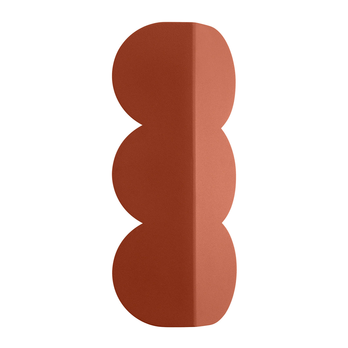 Applique Biscuit 34 cm ocre rouge