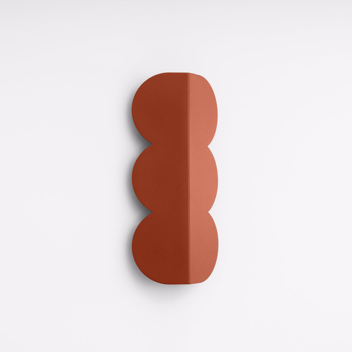 Applique Biscuit 34 cm ocre rouge