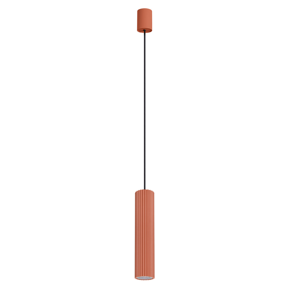 Suspension Ivar Ø 6,4 cm ocre rouge