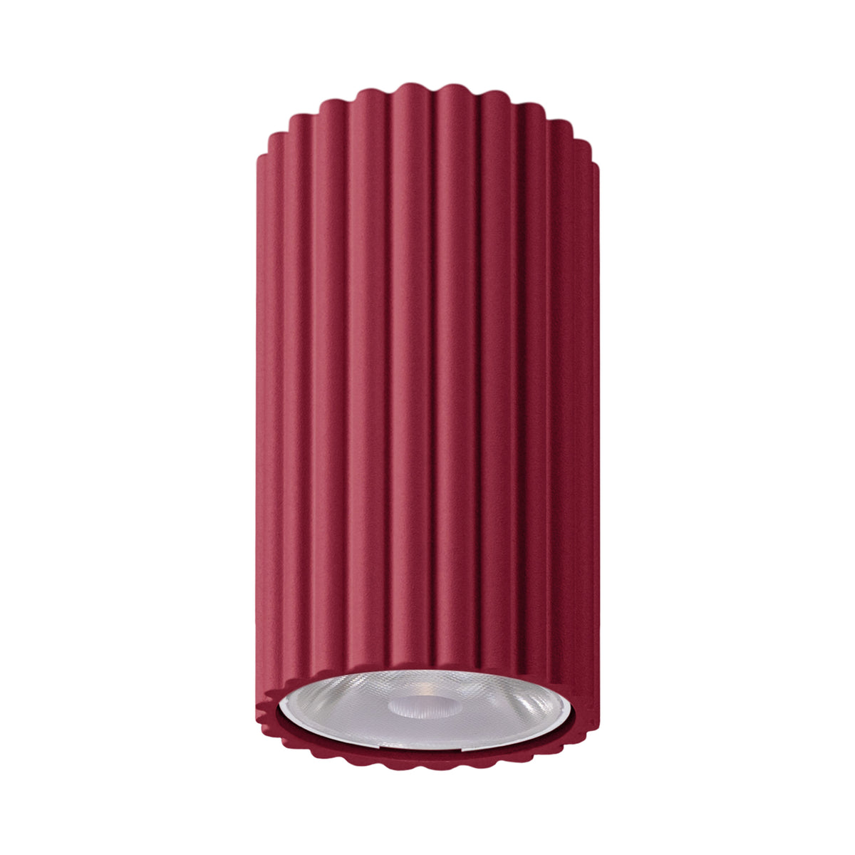 Plafonnier Ivar Ø 6,4 cm bordeaux