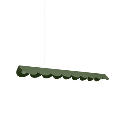 Suspension Biscuit 98 cm vert olive