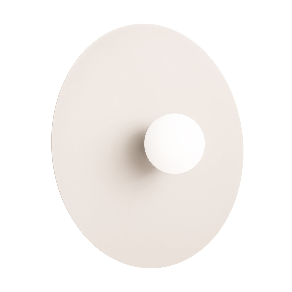 Applique Ake Ø 50 cm beige