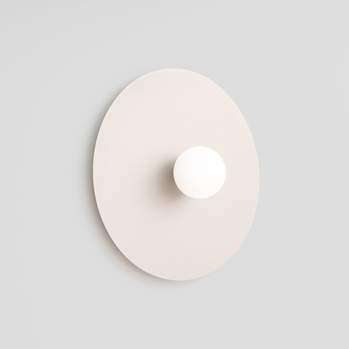 Applique Ake Ø 50 cm beige