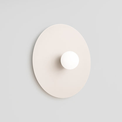 Applique Ake Ø 50 cm beige