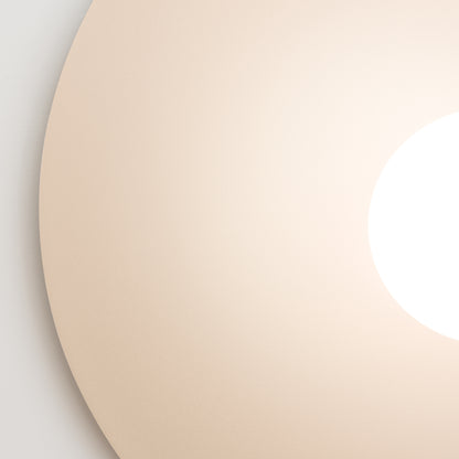 Applique Ake Ø 50 cm beige
