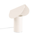 Lampe à poser LED ondulée, lampe de chevet design 15 cm – Biscuit