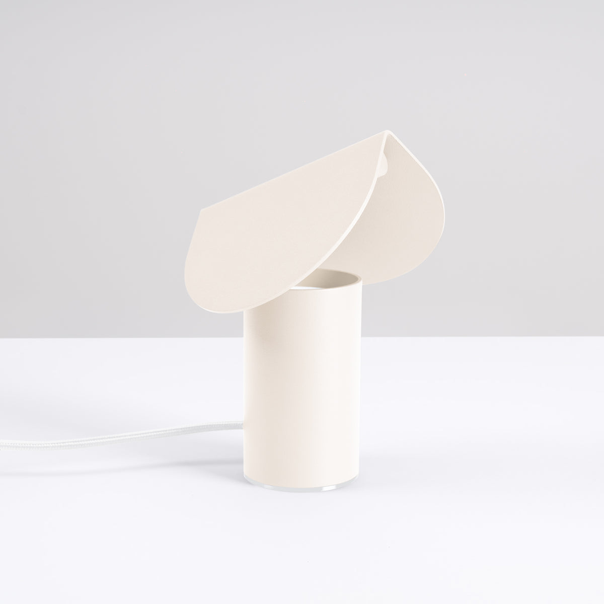 Lampe à poser Biscuit 15 cm beige