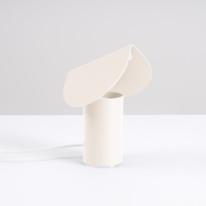 Lampe à poser Biscuit 15 cm beige