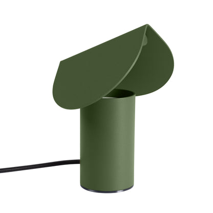 Lampe à poser Biscuit 15 cm vert olive